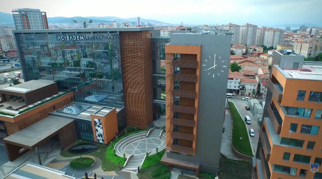Kerem Aydınlar Campus of Acıbadem Mehmet Ali Aydınlar University, aerial view